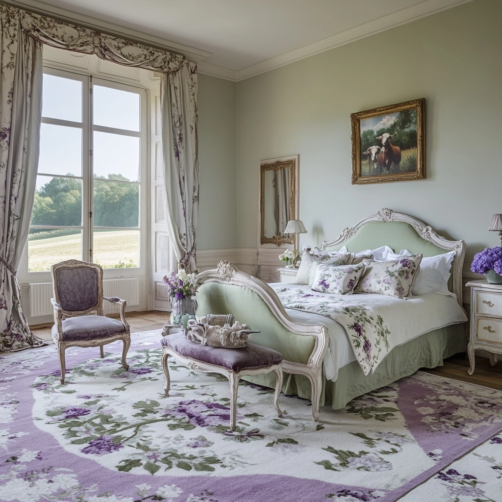 cow rug bedroom 56