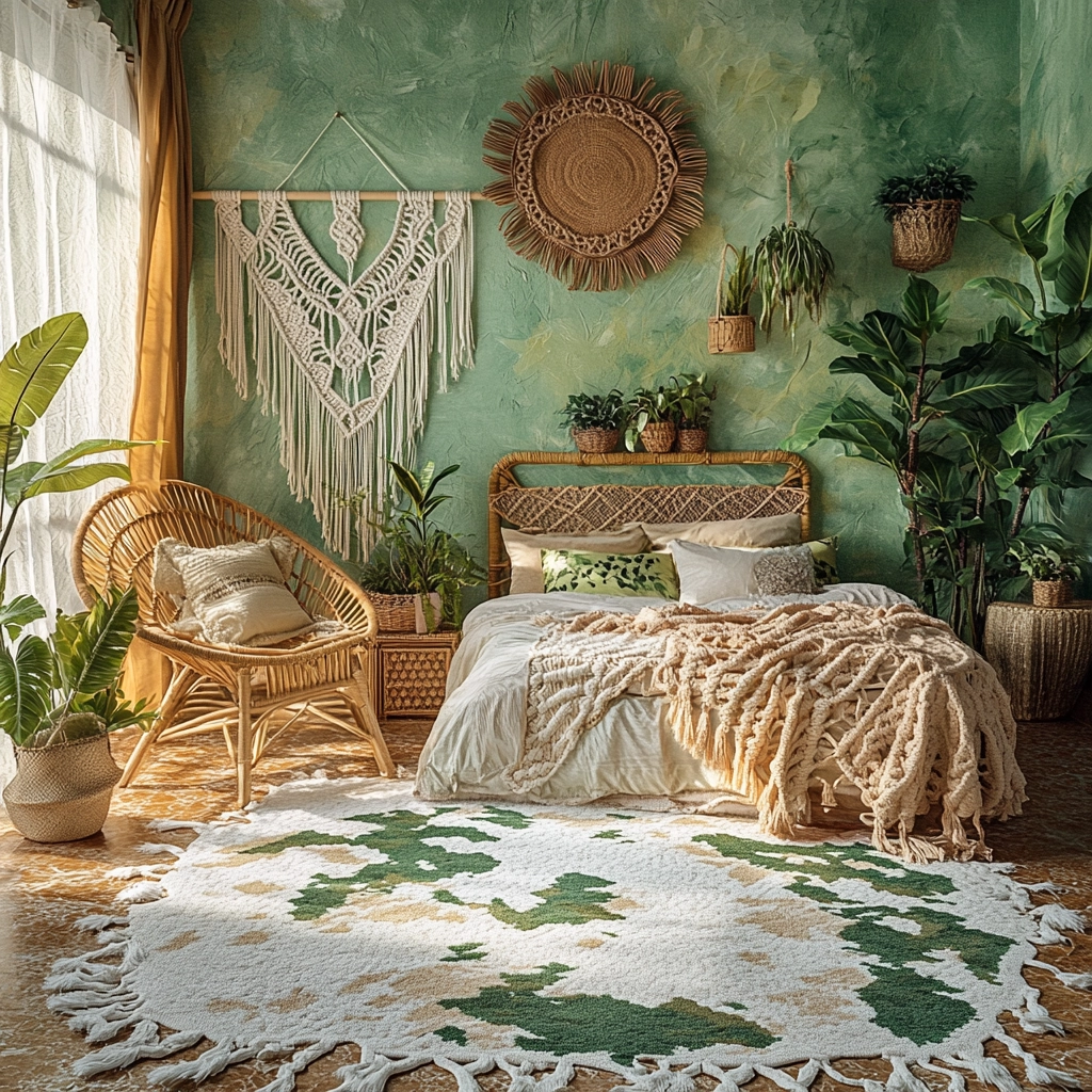 cow rug bedroom 65