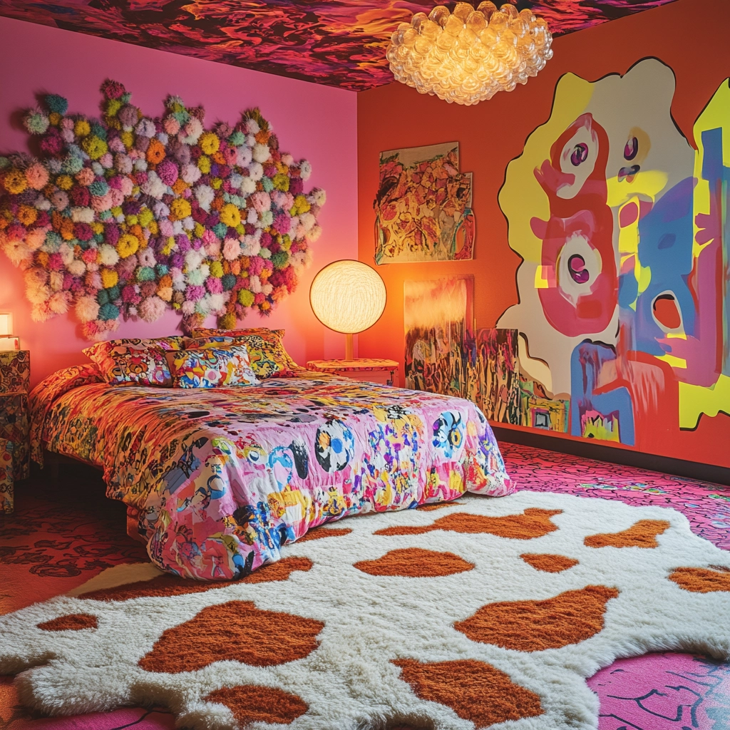 cow rug bedroom 78