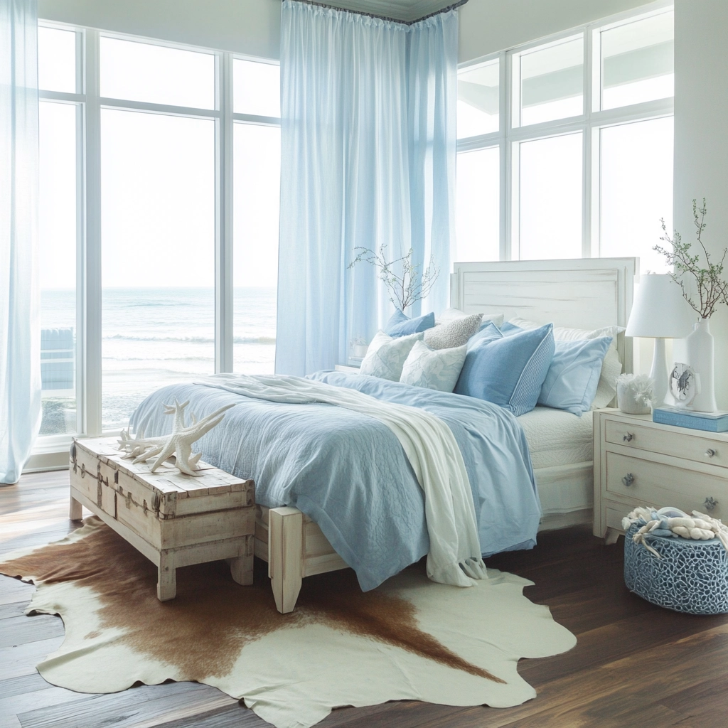 cowhide rug bedroom 32