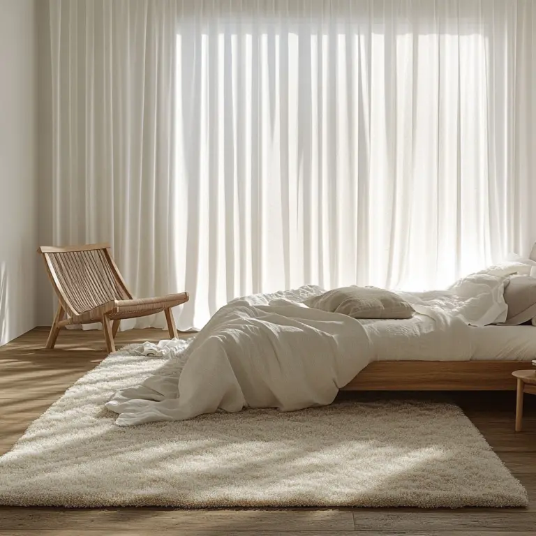 cozy bedroom rug 1