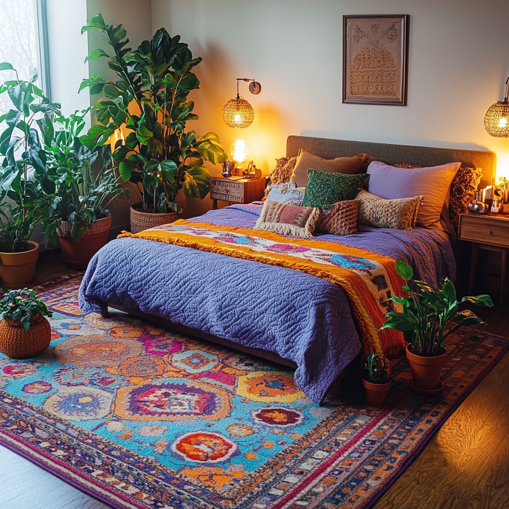 cozy bedroom rug 5