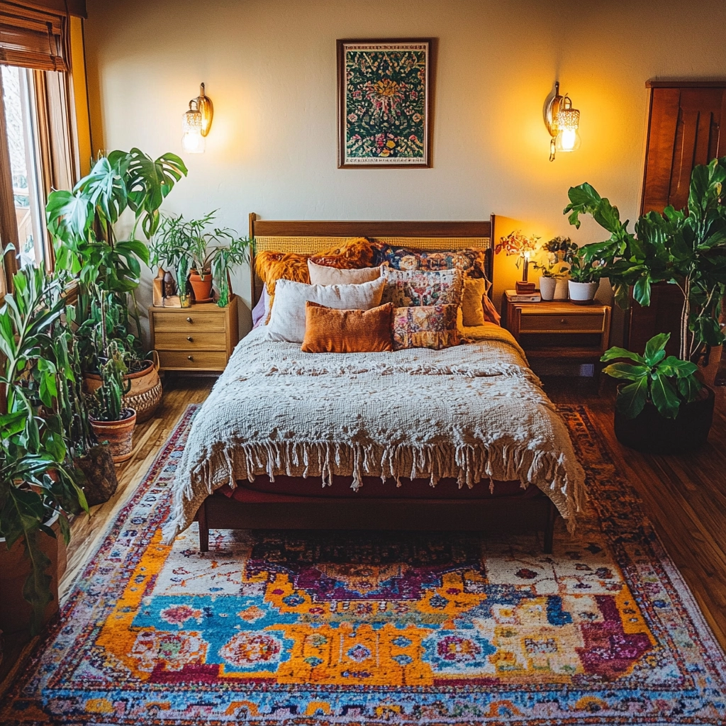 cozy bedroom rug 7