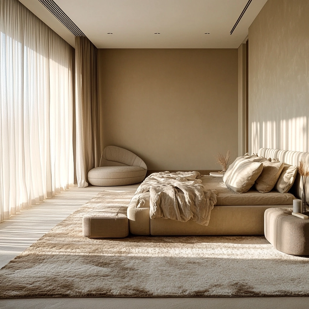 cozy beige bedroom 11