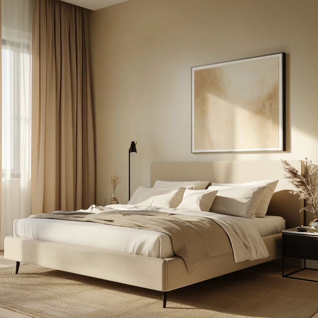 cozy beige bedroom 45