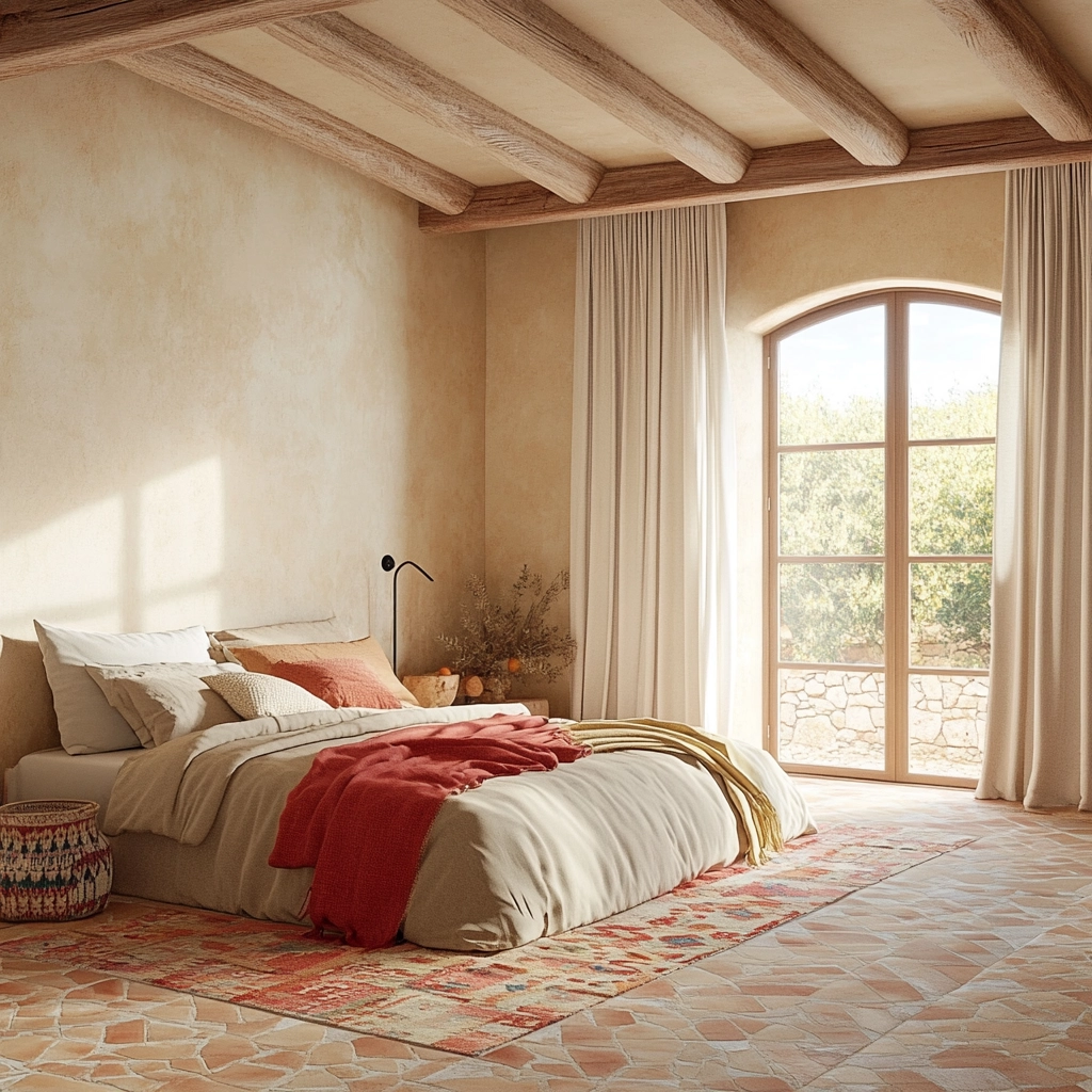 cozy beige bedroom 53