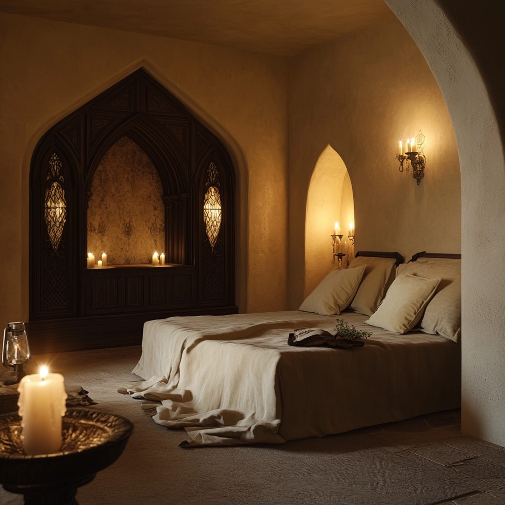 cozy beige bedroom 59