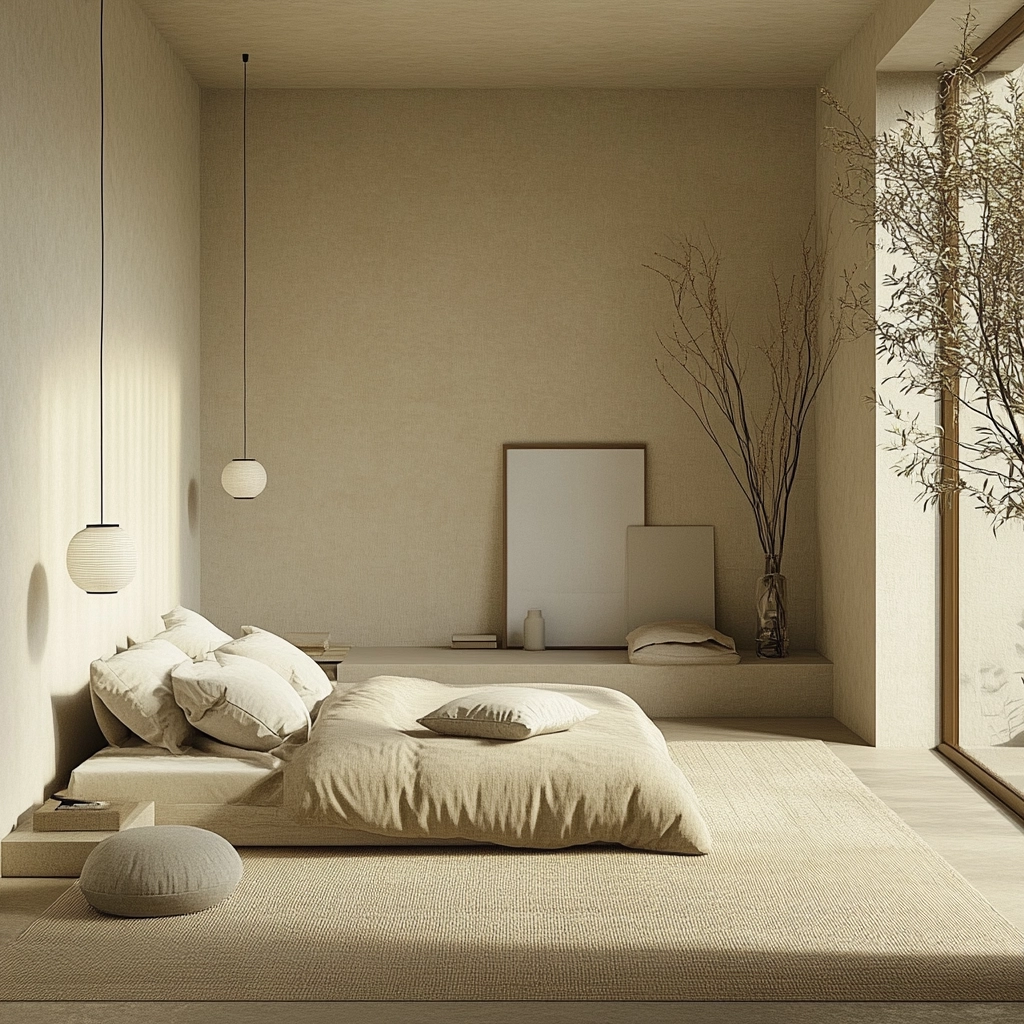 cozy beige bedroom 69