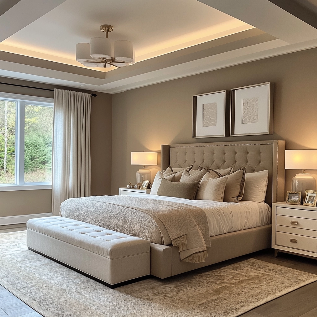 cozy beige bedroom 74