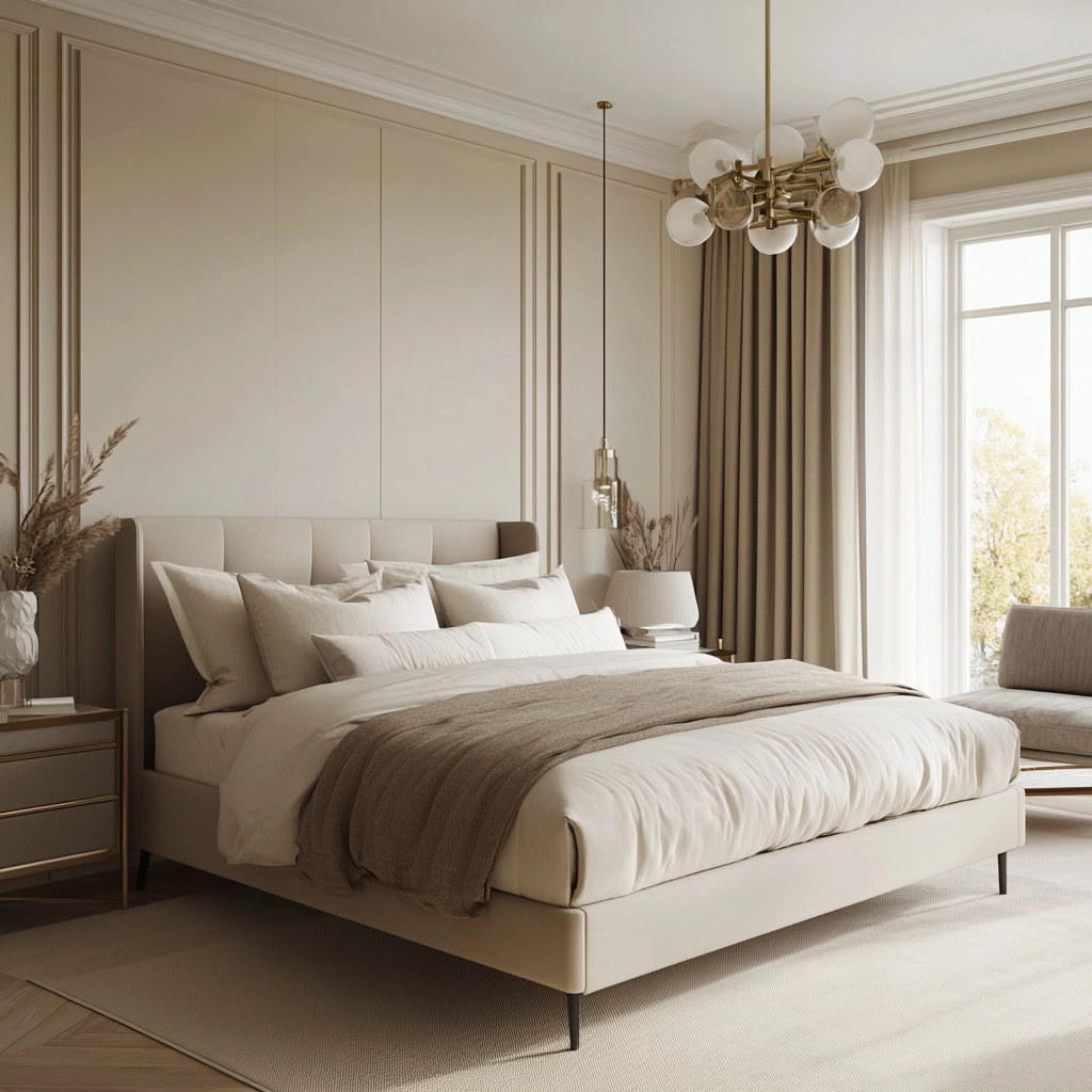 cozy beige bedroom 75