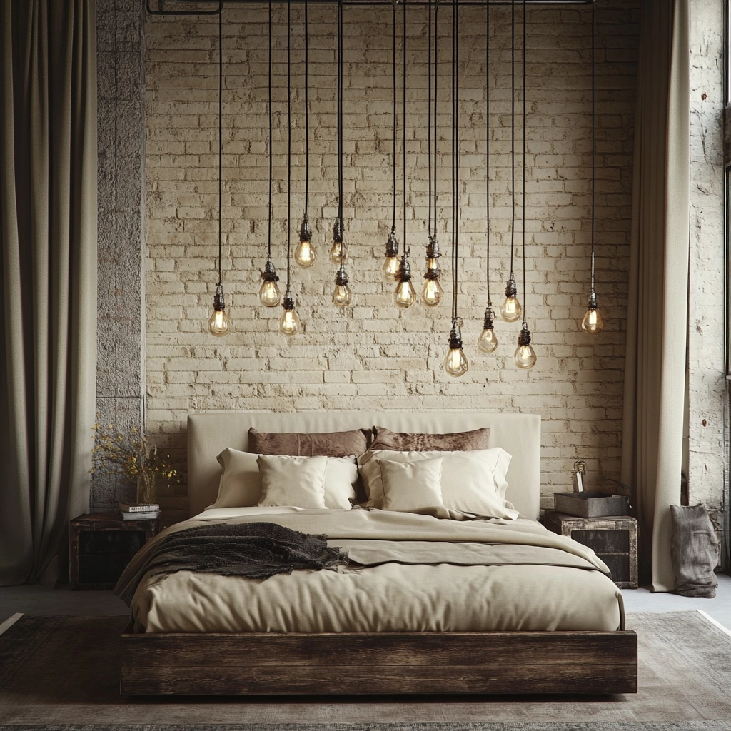 cream and beige bedroom 19