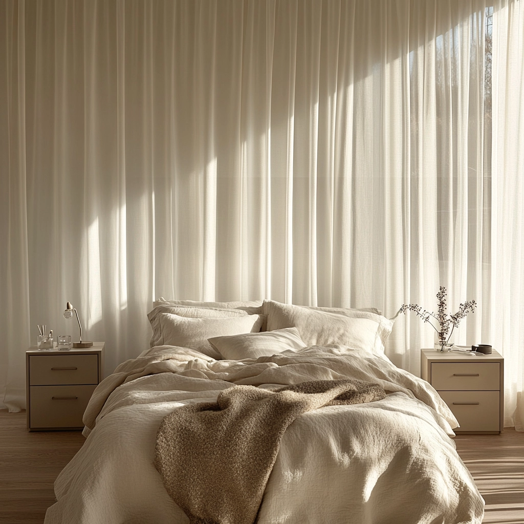 cream and beige bedroom 4
