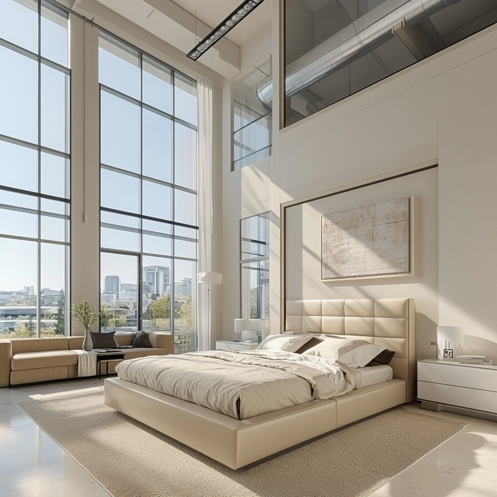 cream and beige bedroom 79