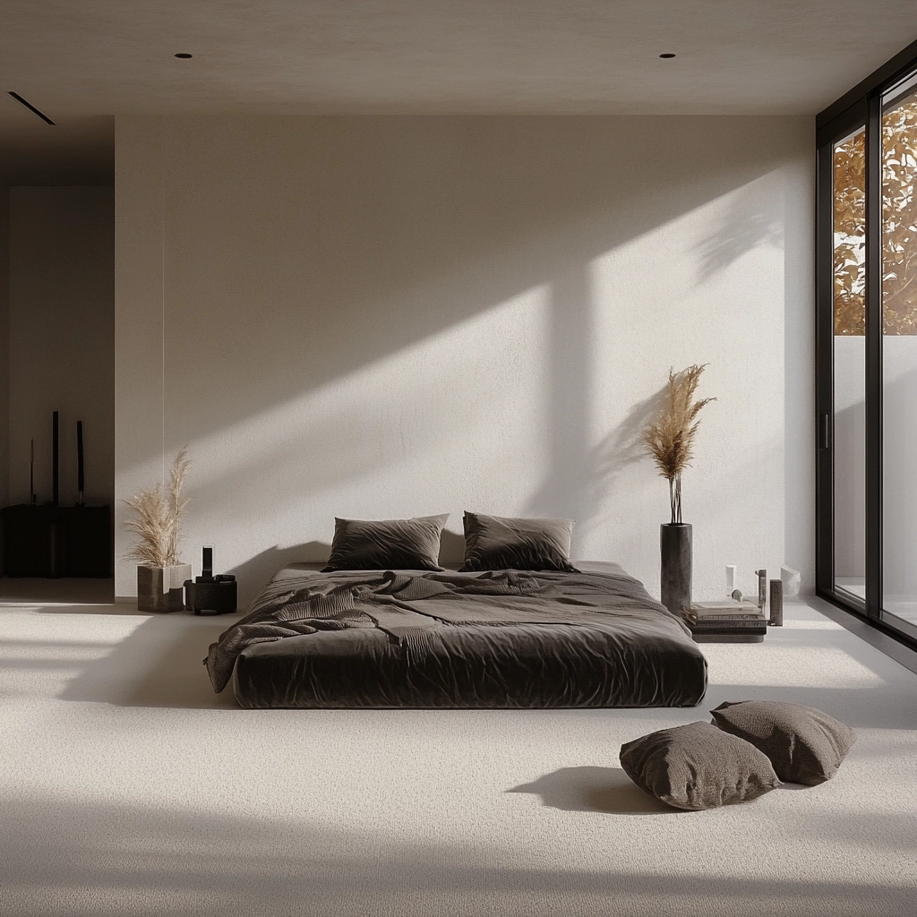 cream carpet bedroom 18