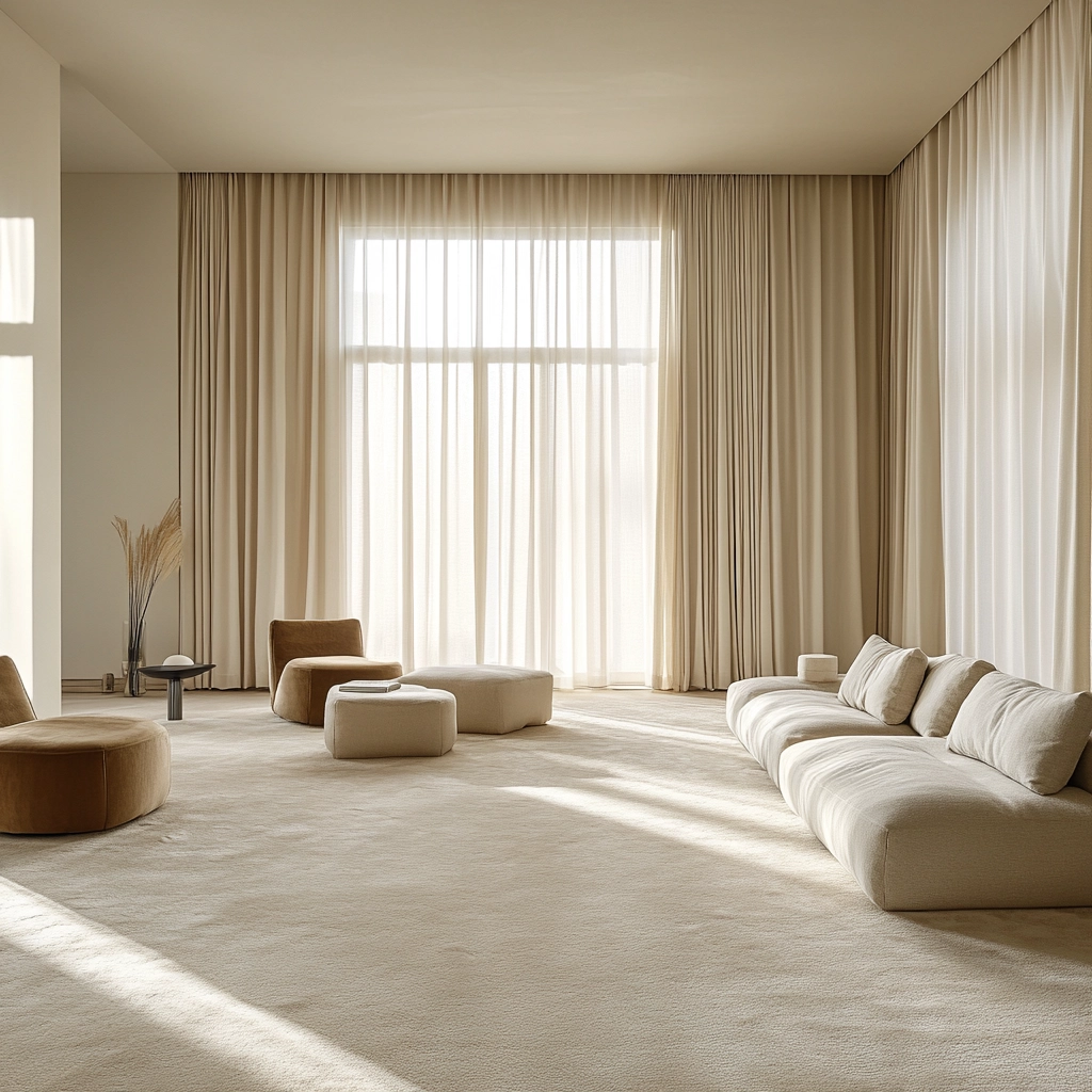 cream carpet living room 2