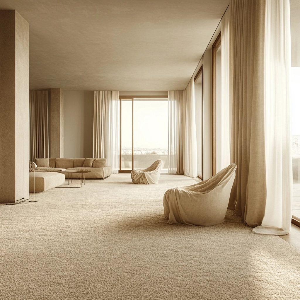 cream carpet living room 3
