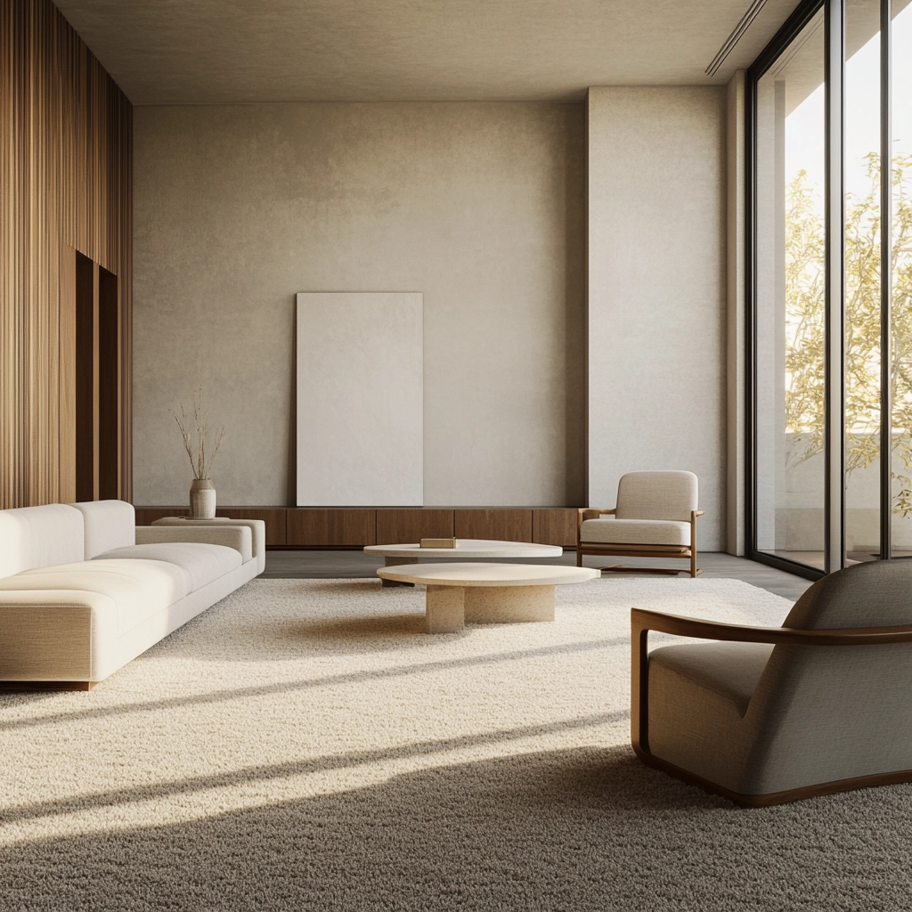 cream carpet living room 34