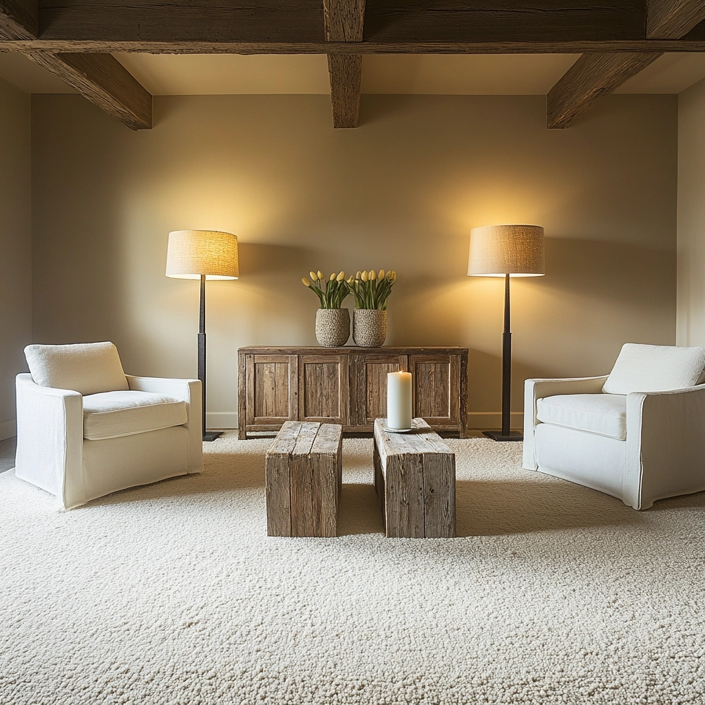 cream carpet living room 79