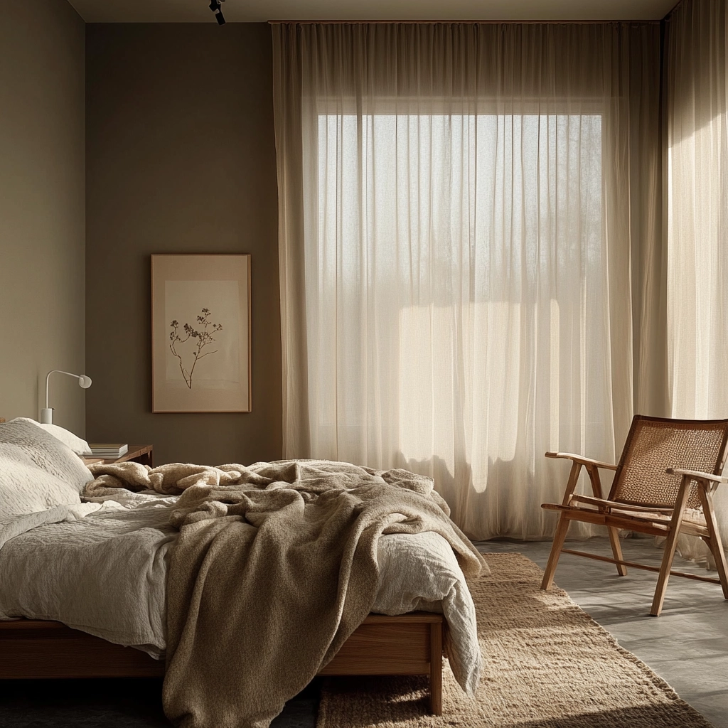 dark beige room bedroom 1