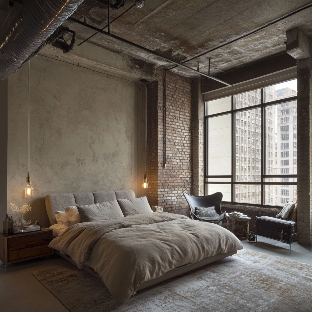 dark beige room bedroom 16