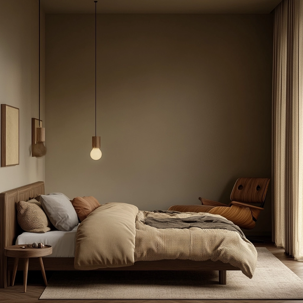 dark beige room bedroom 22