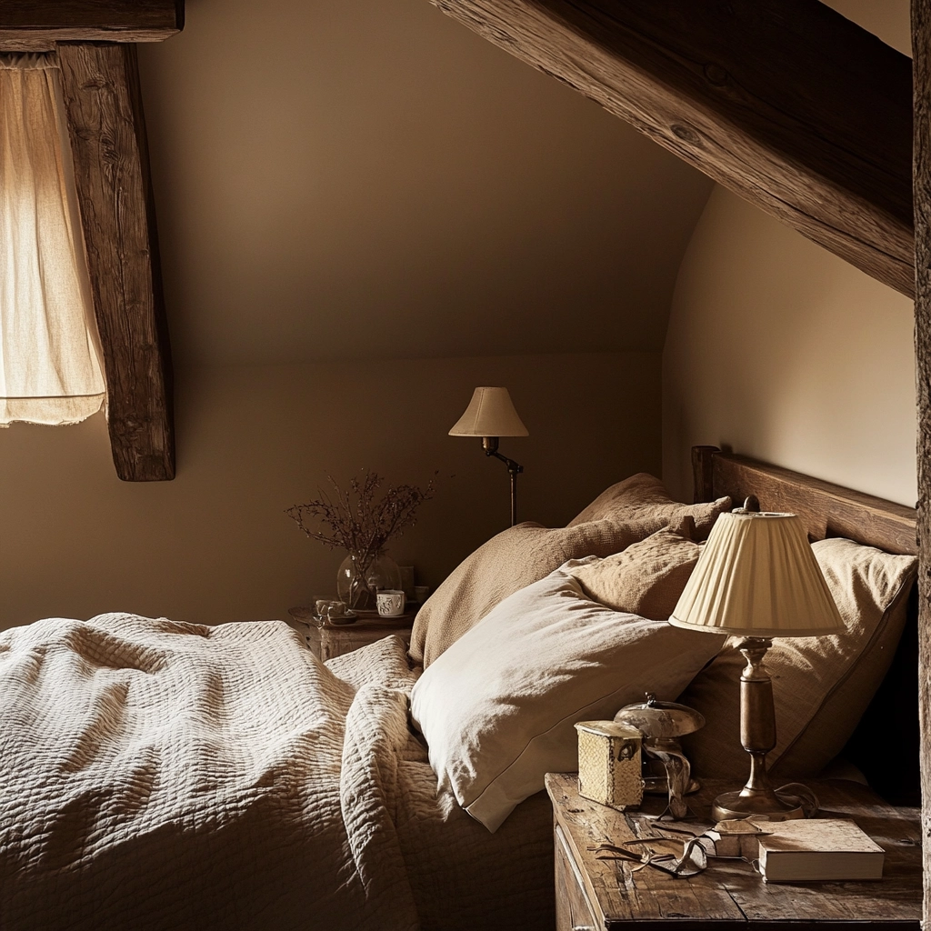 dark beige room bedroom 31