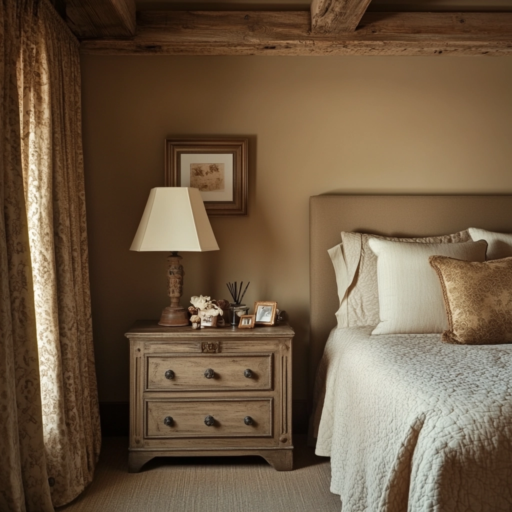 dark beige room bedroom 32