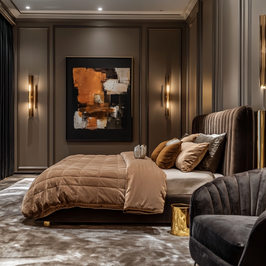 dark beige room bedroom 33