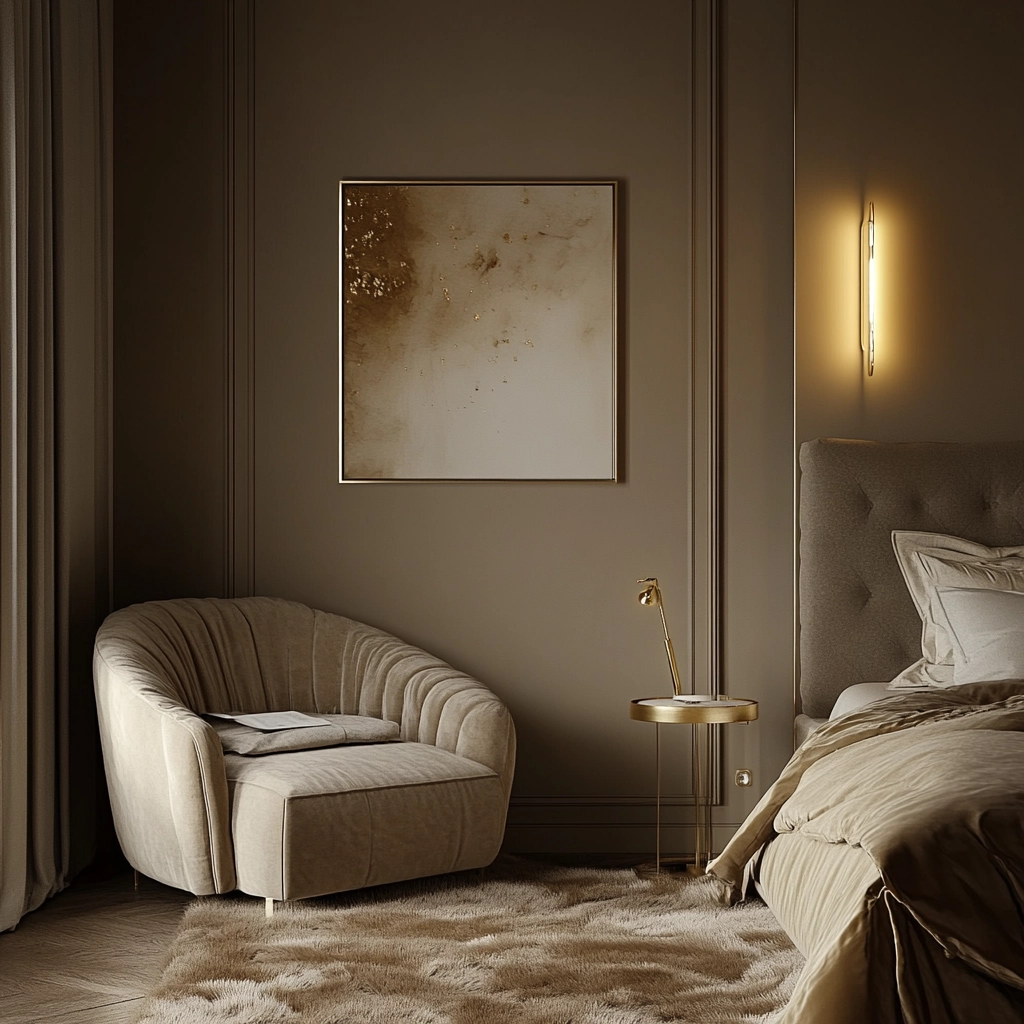 dark beige room bedroom 36