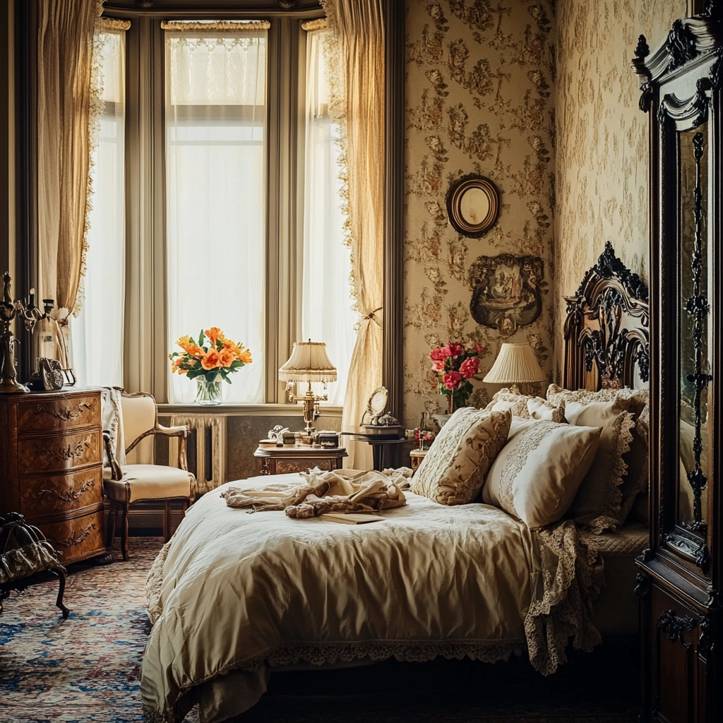dark beige room bedroom 46