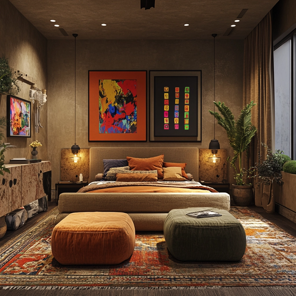dark beige room bedroom 53