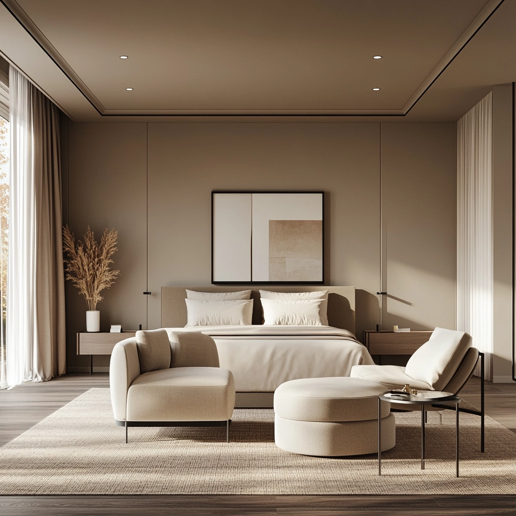 dark beige room bedroom 58