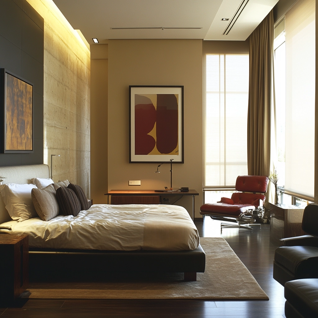 dark beige room bedroom 66