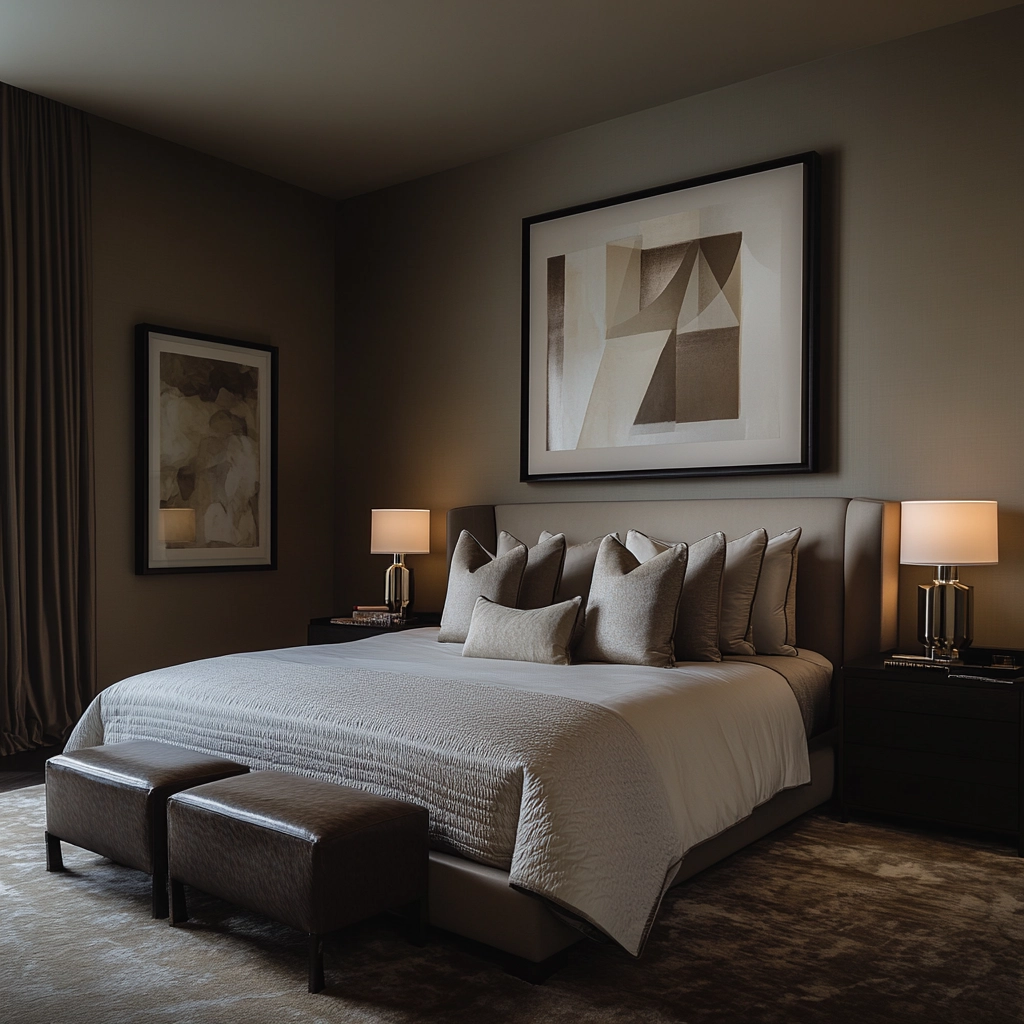 dark beige room bedroom 7