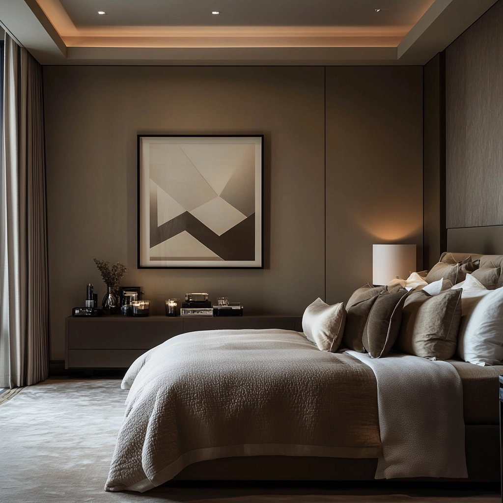 dark beige room bedroom 8