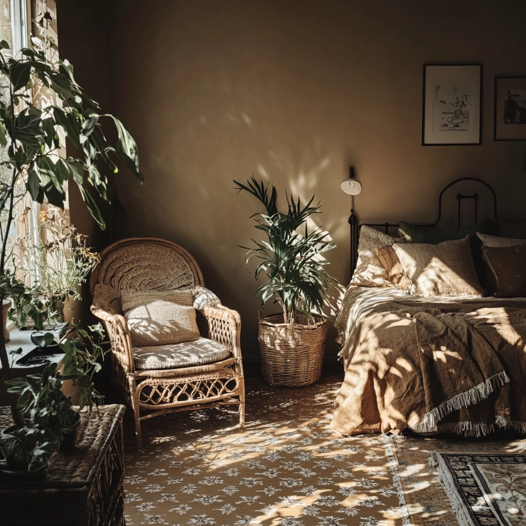 dark beige room bedroom 9