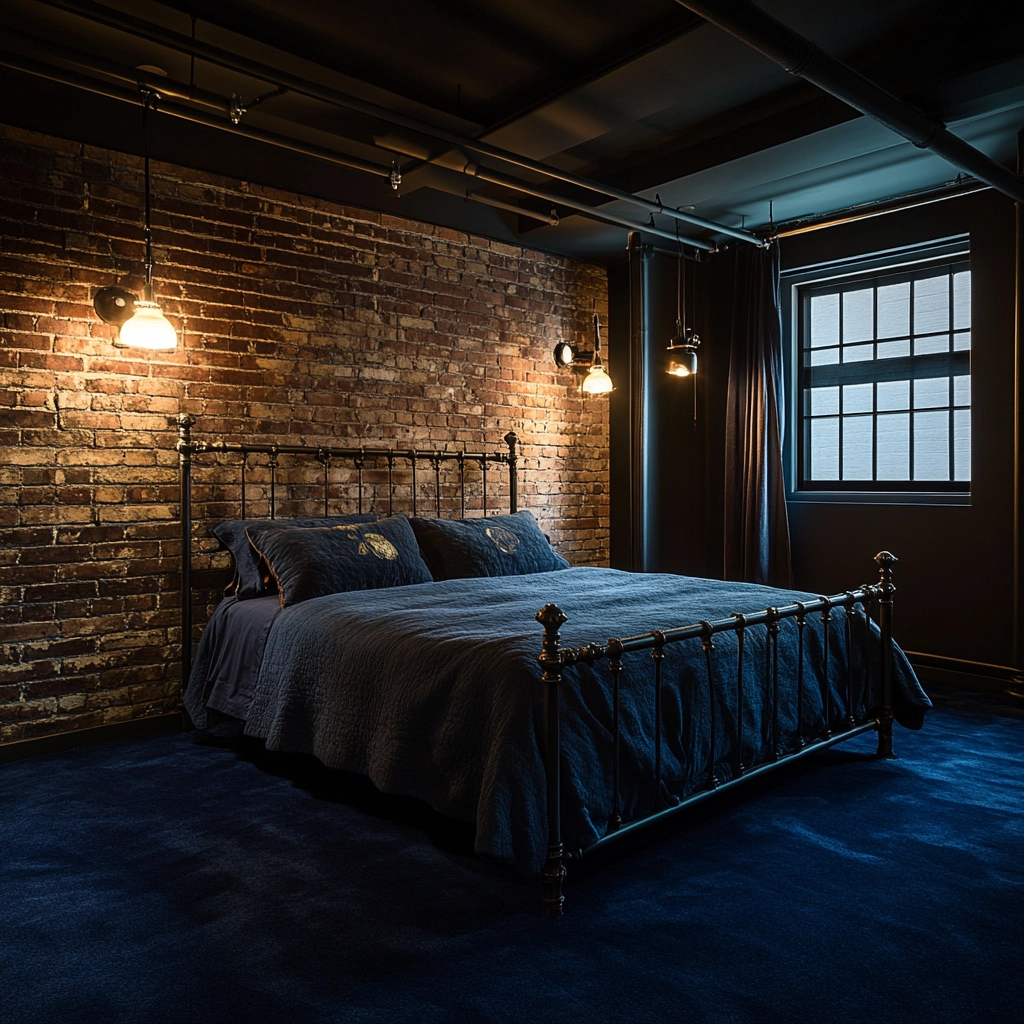 dark blue carpet bedroom 10