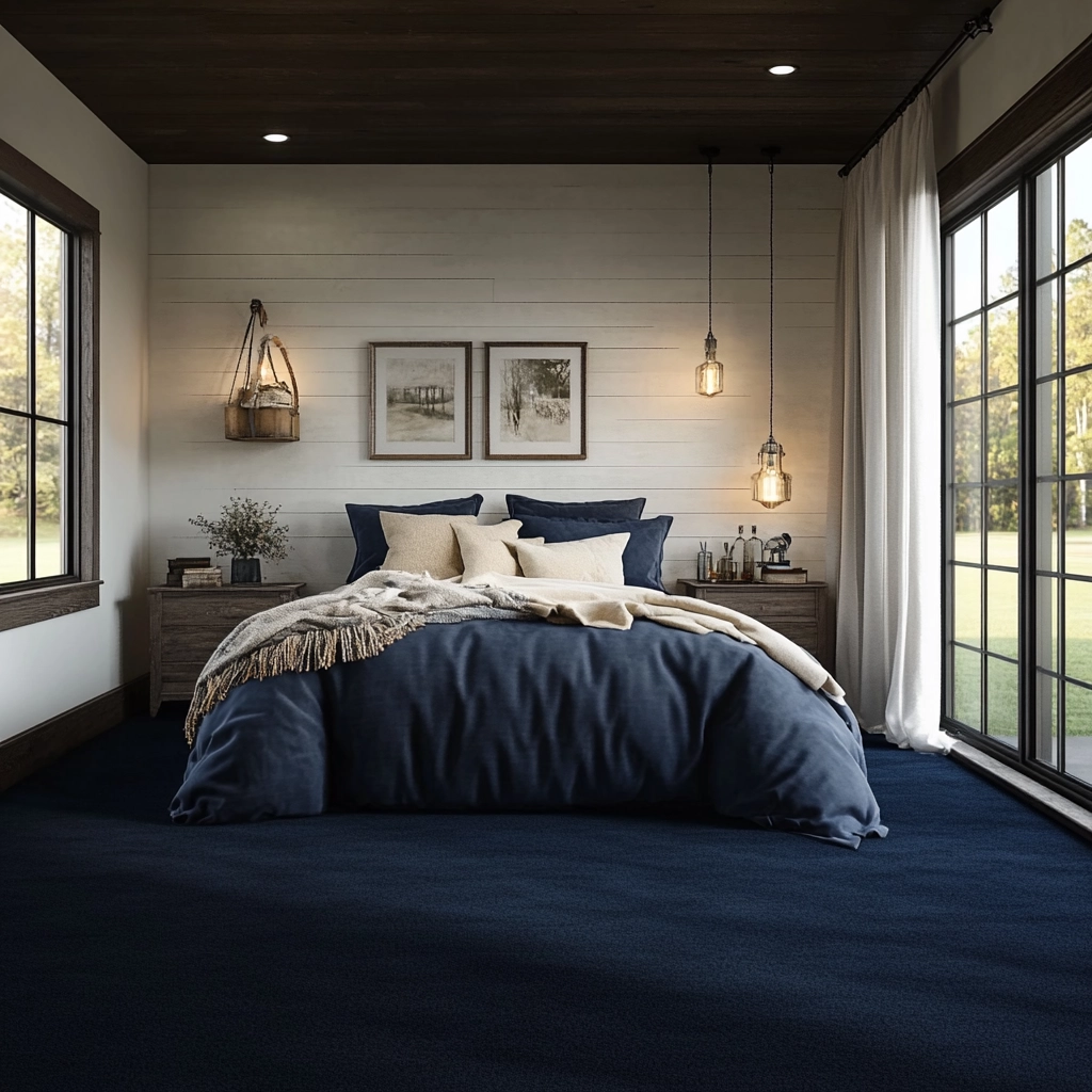 dark blue carpet bedroom 45