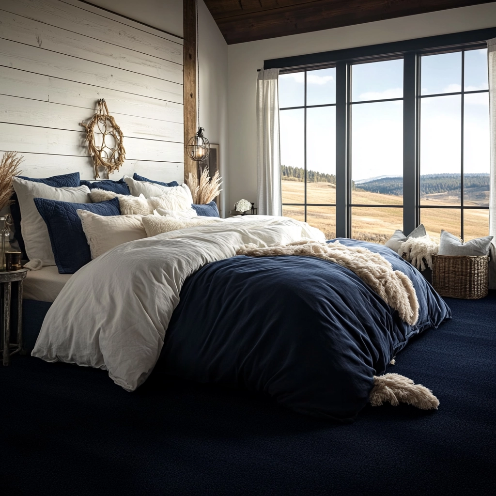 dark blue carpet bedroom 48