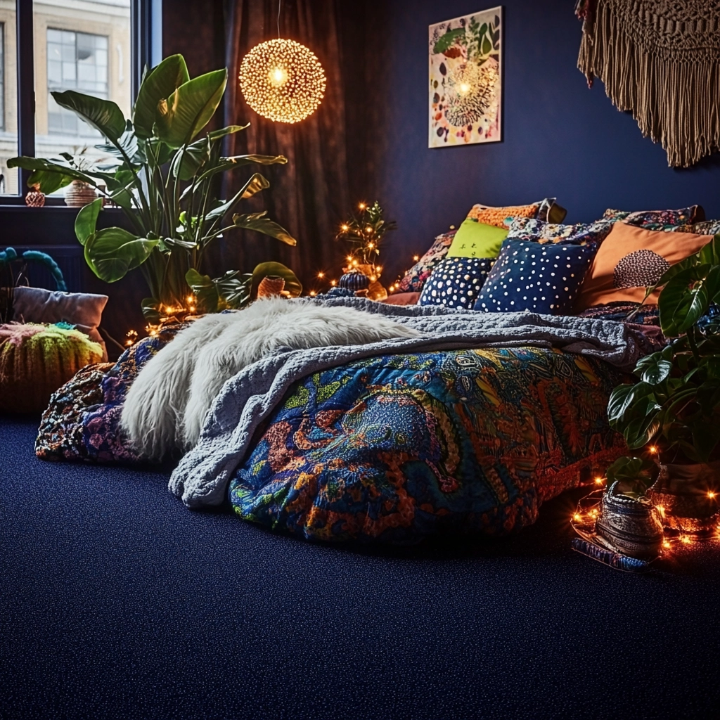 dark blue carpet bedroom 50
