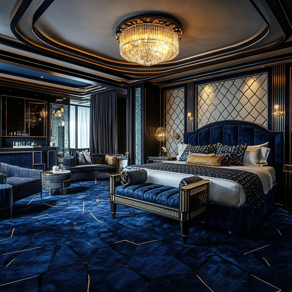 dark blue carpet bedroom 54