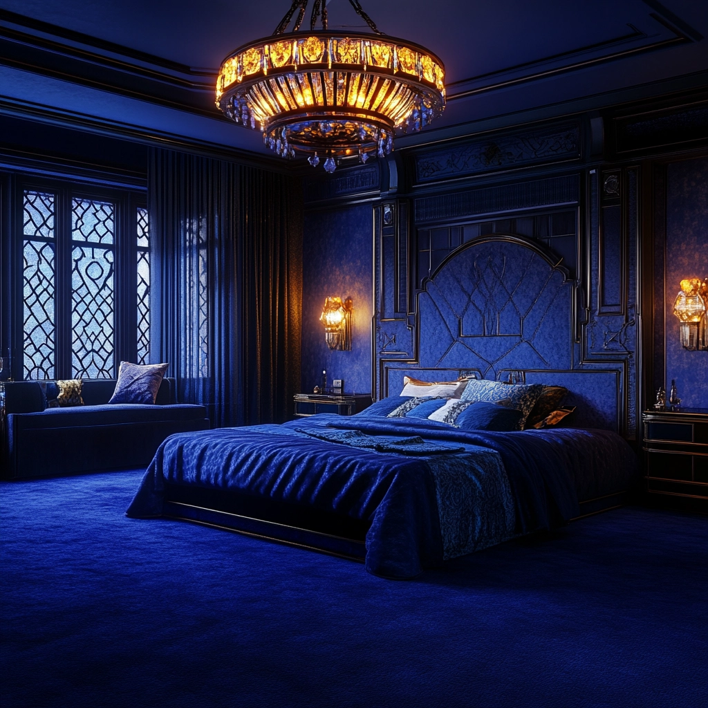 dark blue carpet bedroom 55