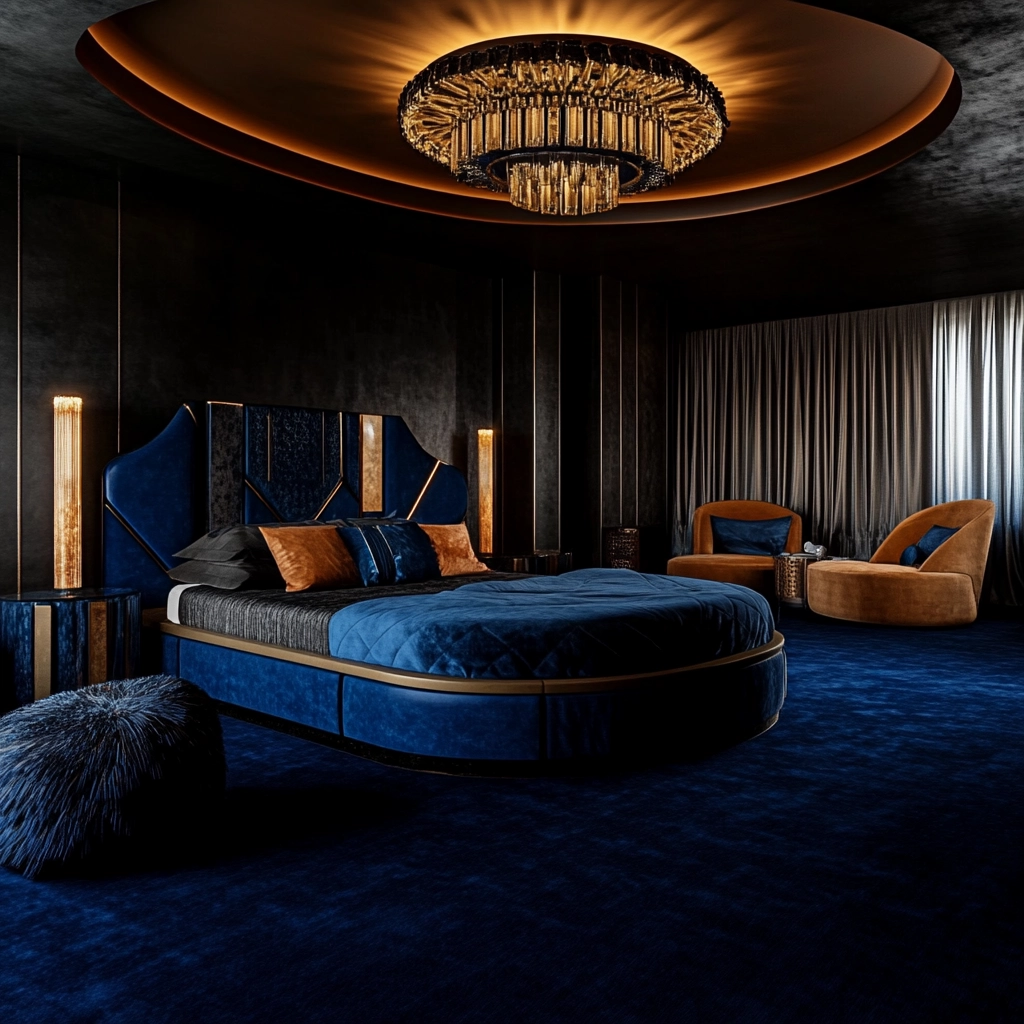 dark blue carpet bedroom 56
