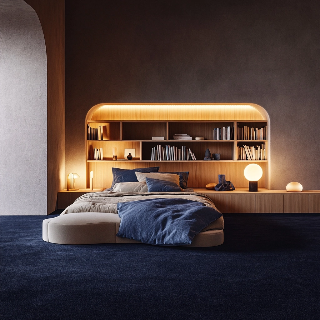 dark blue carpet bedroom 6