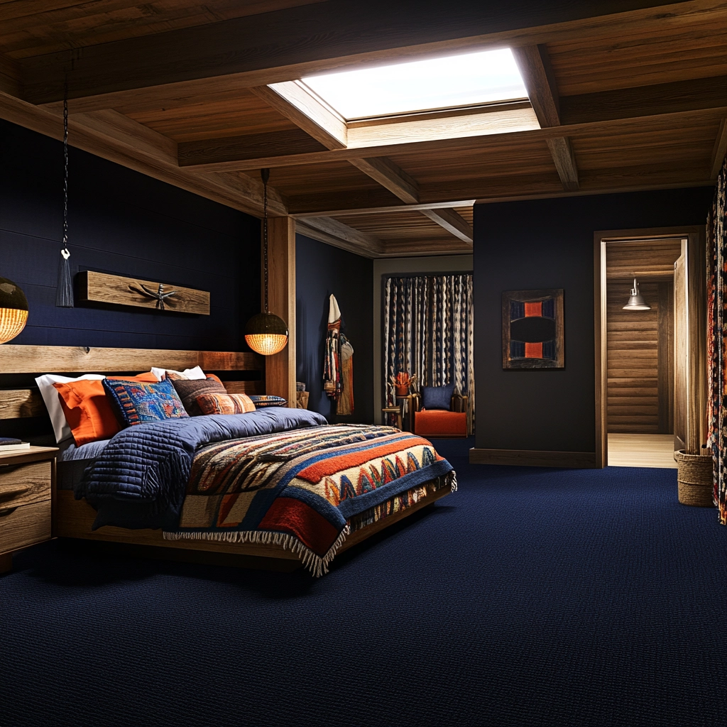 dark blue carpet bedroom 66