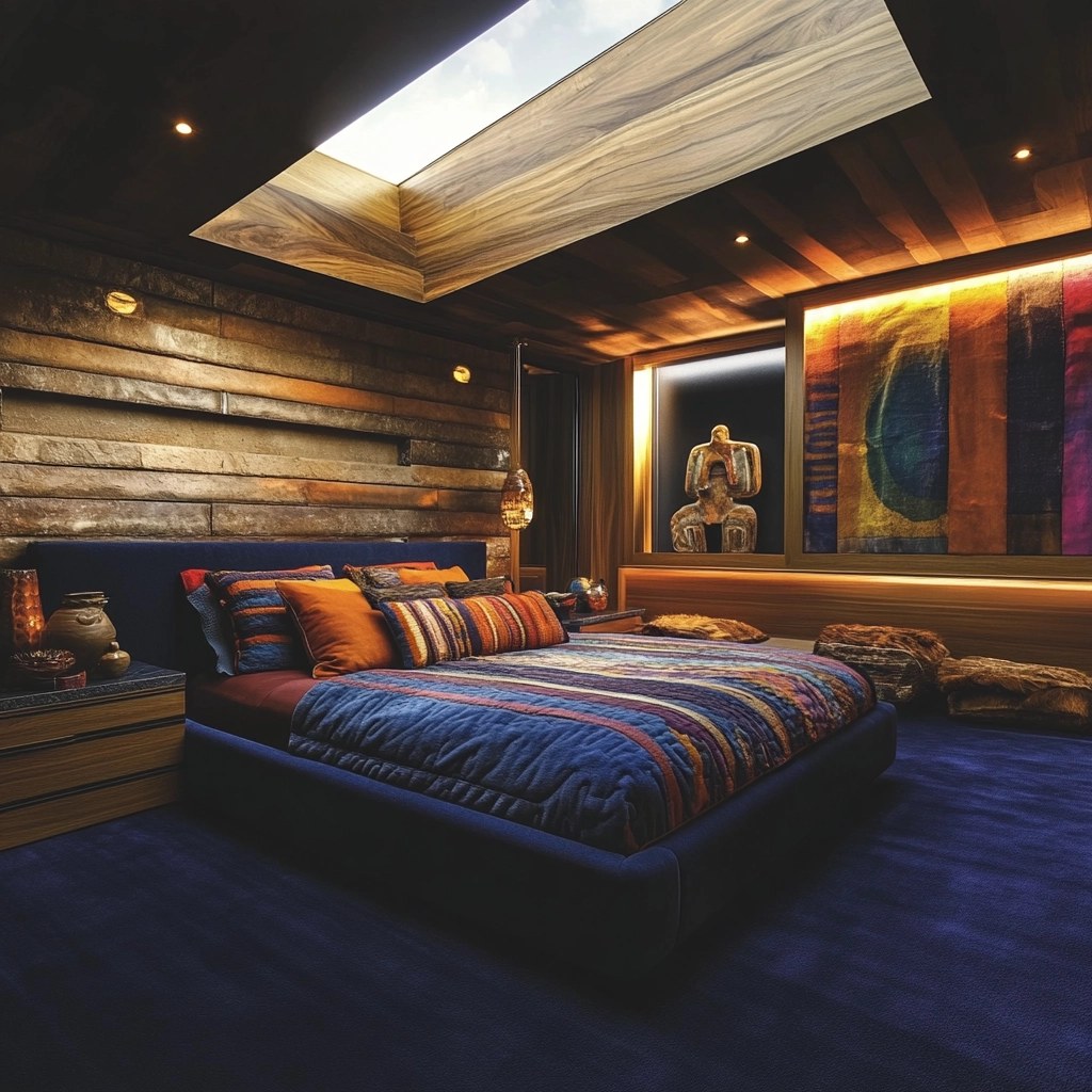 dark blue carpet bedroom 68