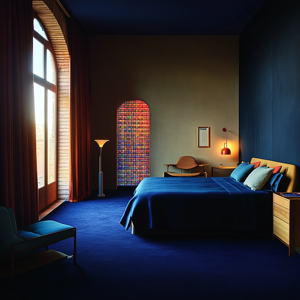 dark blue carpet bedroom 76