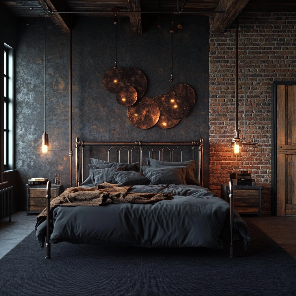 dark gray carpet bedroom 12