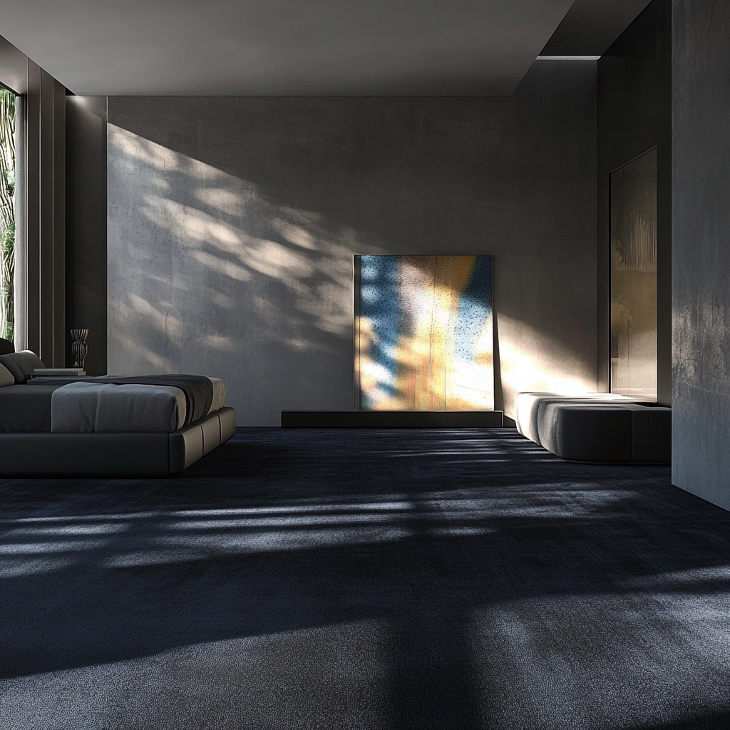 dark gray carpet bedroom 19