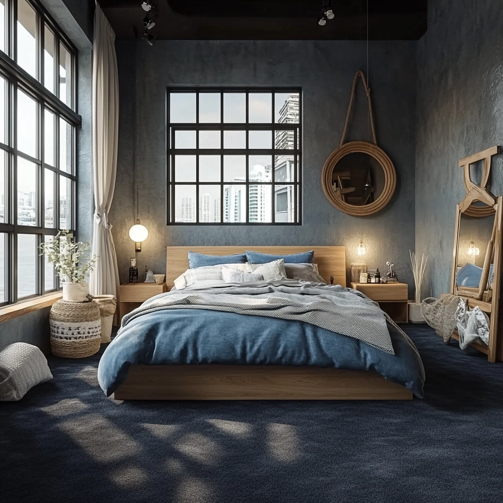 dark gray carpet bedroom 30